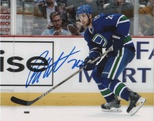 Vancouver Canucks Brandon Sutter Autographed Signed 8x10 NHL Photo COA #4