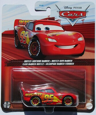 Disney Pixar Cars - Rusteze Lightning McQueen