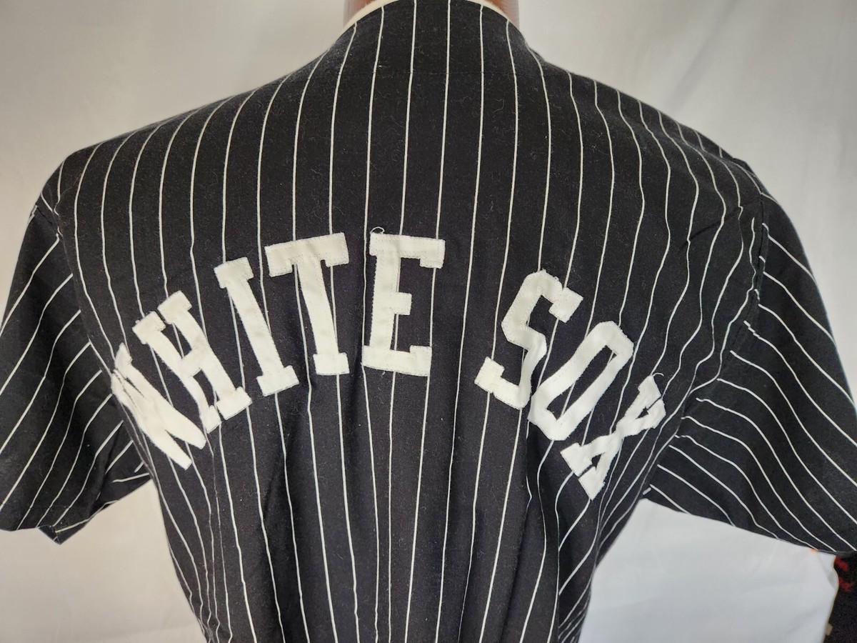 🔥🚨Vintage 90s Chalk Line Pinstripe Chicago White Sox XL