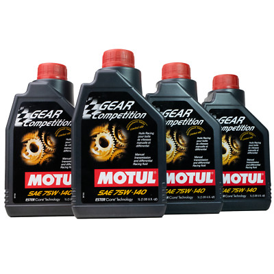 Motul Gear Competition SAE 75W140 4x 1 Liter API GL-5 Getriebeöl 4L