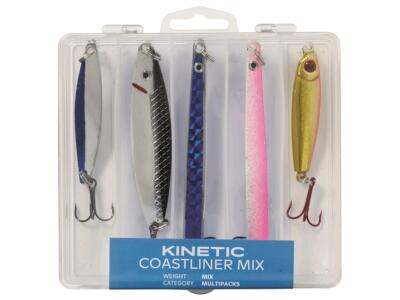 Kinetic Coastliner Küsten Blinker Mix Meerforellen Mefo Blinker Set