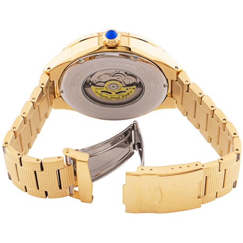 Invicta Men's Watch Specialty Automatic Gold Tone Pave Dial Bracelet 36867 - Bild 3 von 4