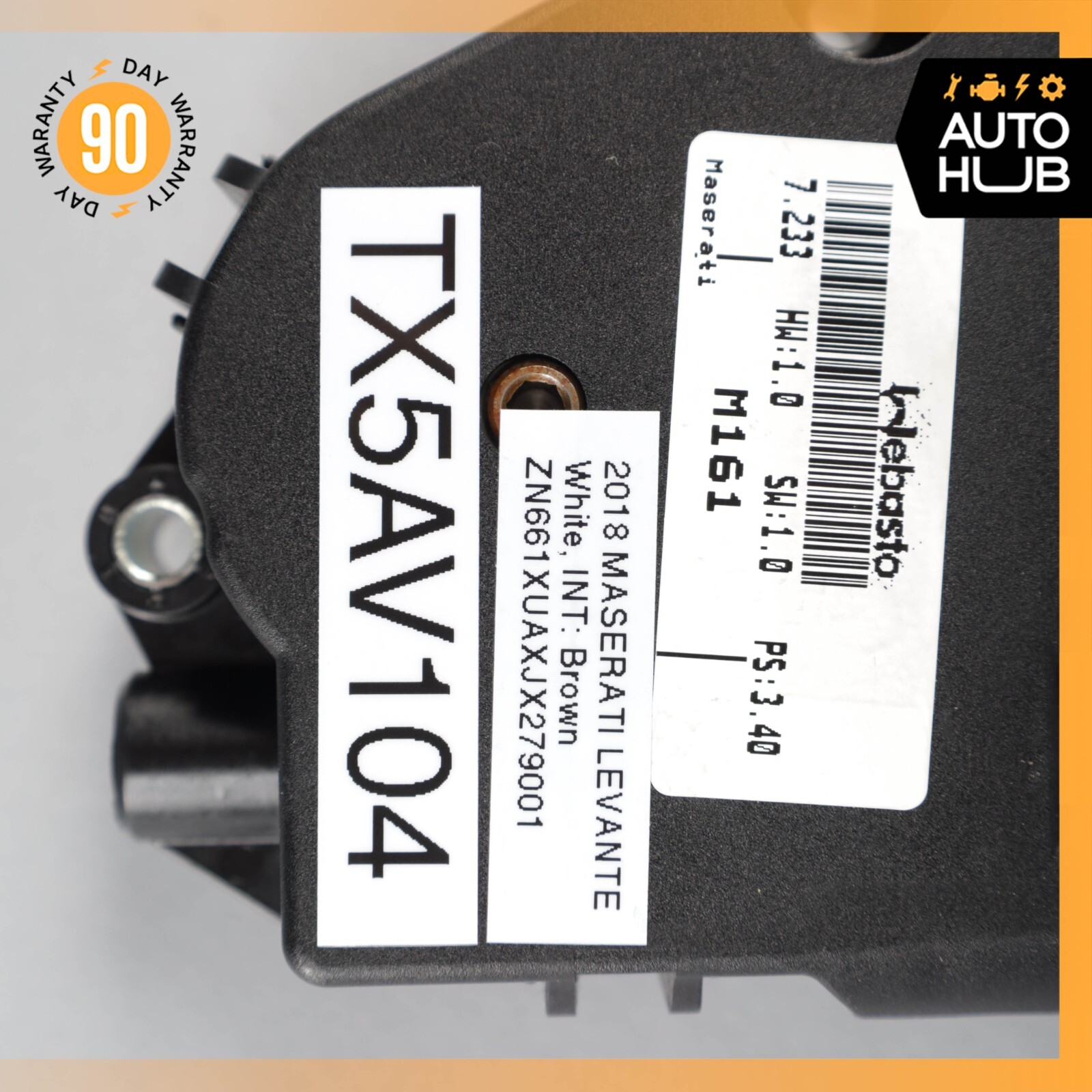 2018 Maserati Levante M161 Sunroof Sun Roof Motor 673004629 OEM 73k