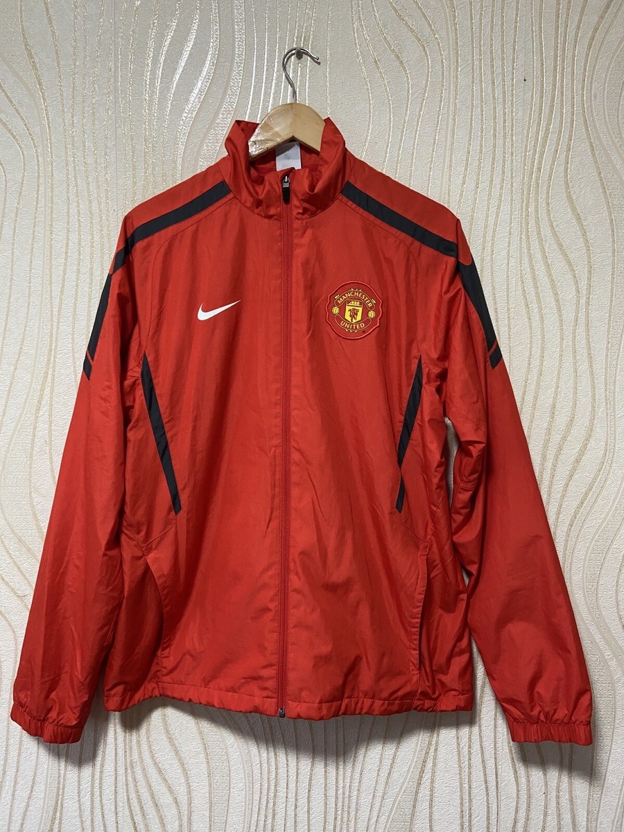 ウェア Manchester United track jacket NIKE Nike X Manchester United Track Jacket Red Medium | eBay