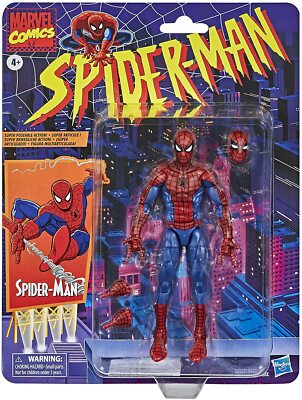 Marvel Legends Retro Wave - Super-Posable Spider-Man - Damaged
