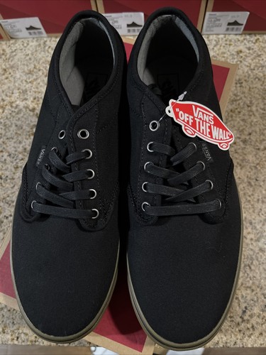 12 oz Canvas)Low Top Sneakers Black/Gum 