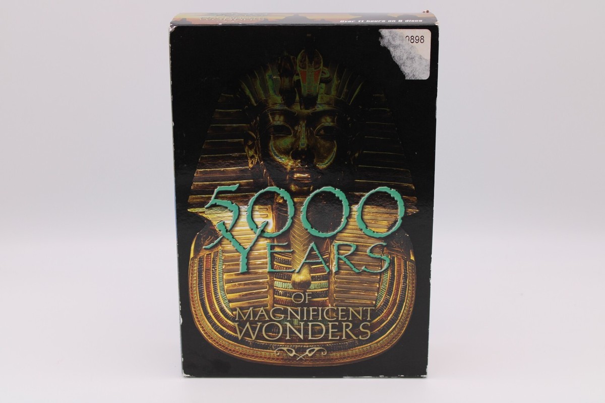 その他 5000 Years of Magnificent Wonders: World Wonders [DVD] 5000 Years of Magnificent Wonders (DVD, 2009, 6-Disc Box Set) NEW