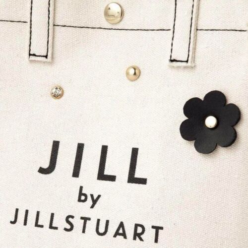 Jill Stuart Borsa a tracolla a 2 vie con fiori bianca L17,5 x H22 x D10,5 cm Takarajimasha - Foto 4 di 7