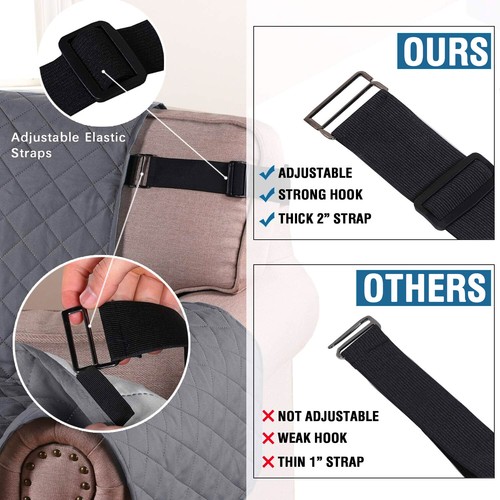 Sofa Cover Couch Cover Sofa Protector Sofa Slip Cover Reversible Non Slip Cover - Picture 3 of 47