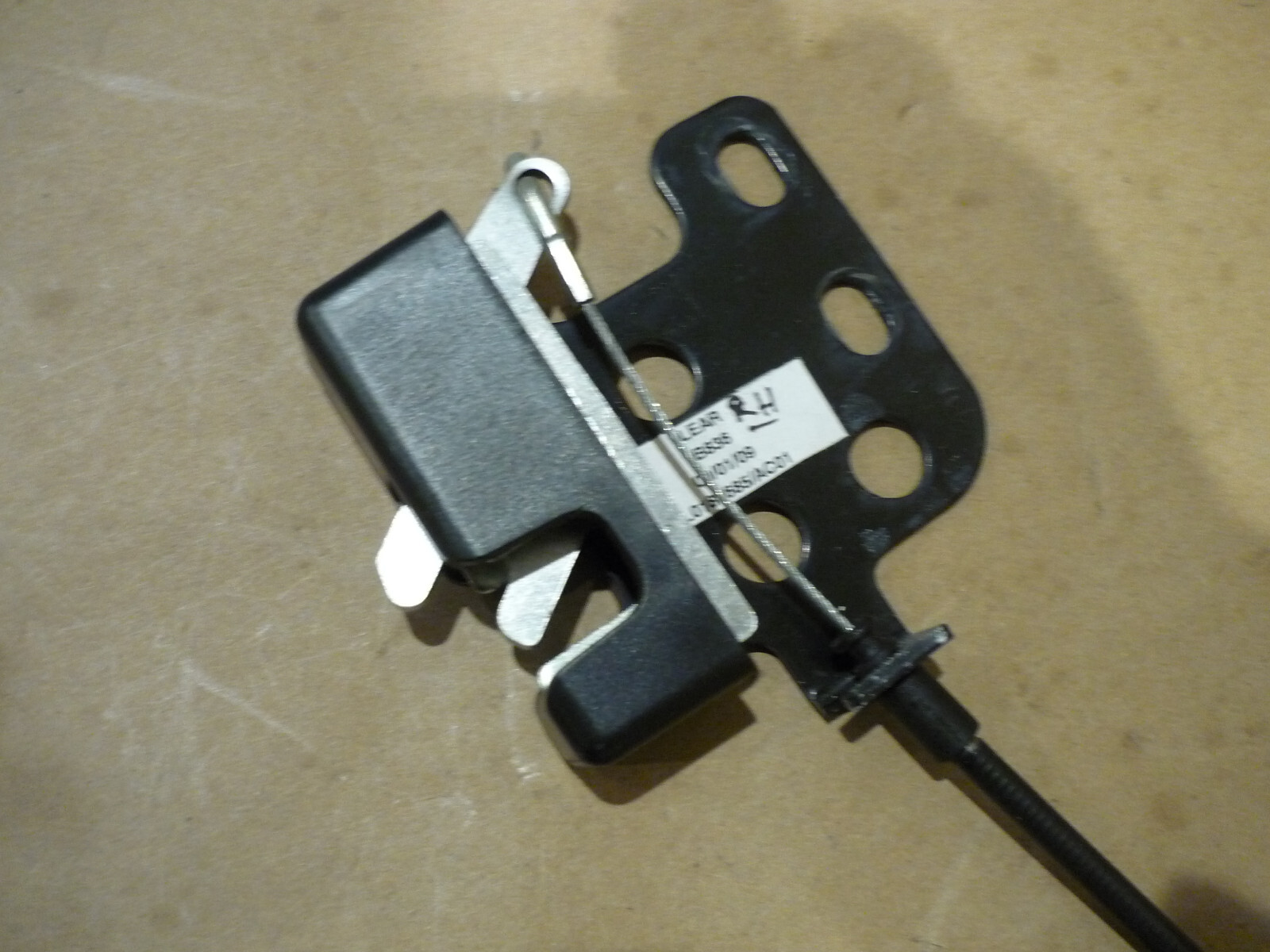 Ferrari California - RH Rear Seat Back Latch With Cable- P/N 82093600