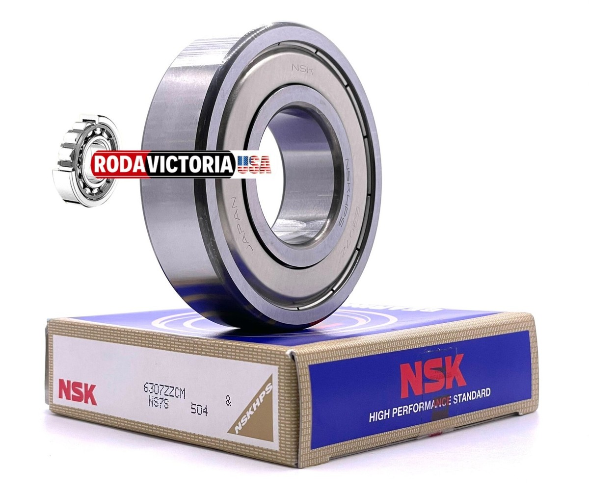 NSK 6307 ZZ C3 Deep Groove Ball Bearing, Metal Shielded 35x80x21