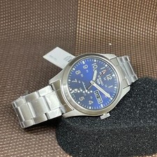 Seiko 5 Sports SRPG29K1 Military-style Blue Dial Automatic Analog Men's Watch 4