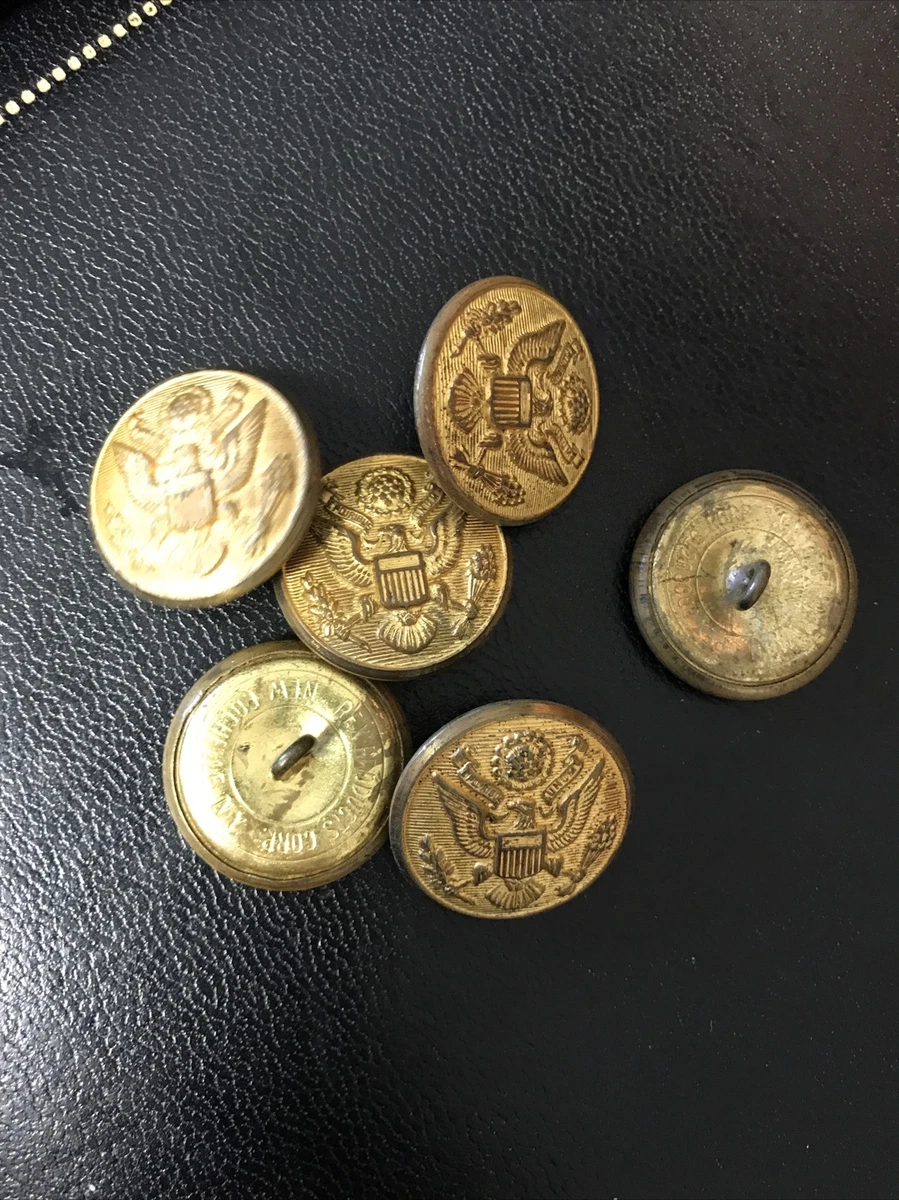 6 X Heavy Dark Bronze Metal Coat of Arms Buttons, Crest Buttons, Metal  Military Buttons, Metal Insignia Buttons, Bronze Coat Buttons 