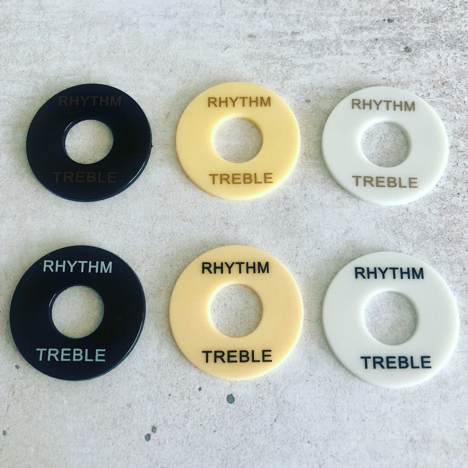 Rhythm/Treble Toggle Switch Washer For Epiphone/Gibson Les Paul Cream