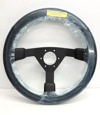 NOS OEM Mopar Izumi 3 Spoke Leather Steering Wheel Dodge CSX Dakota Shelby 1989