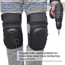 Knee Pads Work Gardening Flooring Carpet DIY Thigh Support Heavy Duty