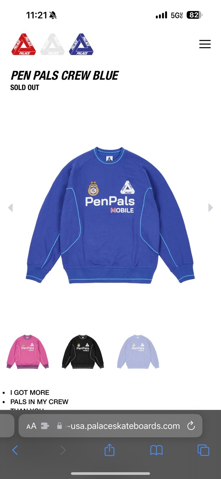 PALACE Pen Pals Crew