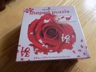 Love Jigsaw Puzzle HEART NEW & SEALED HTF Roses  Hearts Valentine's Day