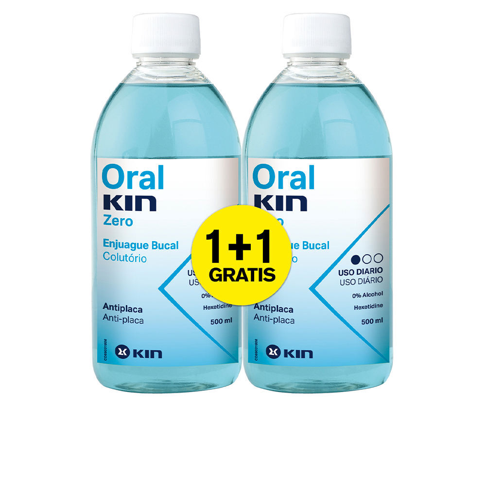 Igiene Kin unisex ORALKIN ZERO ENJUAGUE BUCAL cofanetto 2 pz