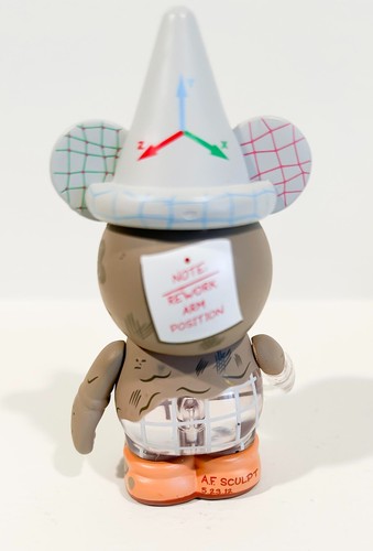 D23 Expo 2013 WDI Disney Imagineering Vinylmation 3D Design Scultura LE 1000 - Foto 4 di 5