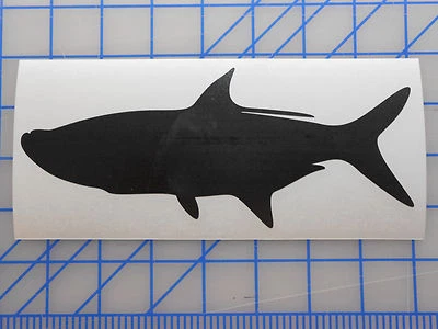 DD Tarpon Decal Sticker 5.5" 7.5" 11" Inshore Fish Flats Offshore Saltwater Game