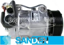 Sanden 4474, 7731, 7804 Compressor w/Clutch - NEW OEM