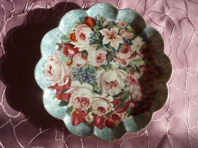 Franklin Mint Sammelteller Rapsody of Roses Judith Winslow
