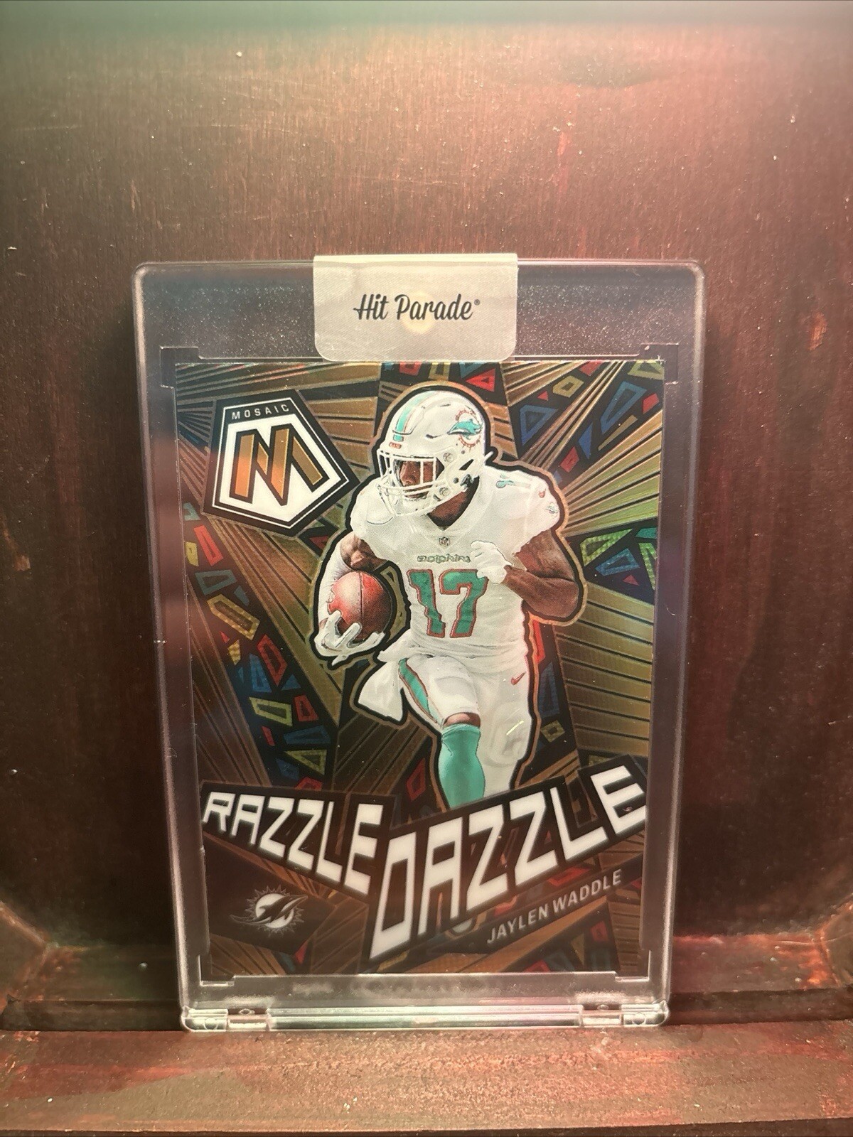 2023 Mosaic Football Jaylen Waddle ☄️🎇Razzle Dazzle☄️ 🔥