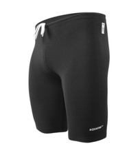 AquaTak Men's FINA Jammers Competition Swimming Suit BLACK