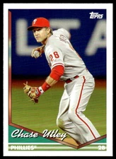 2024 Topps Archives Chase Utley #262 1994 Design Philadelphia Phillies
