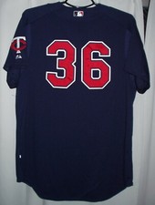 MLB  Minnesota Twins  #36  Joe Nathan  game used worn jersey