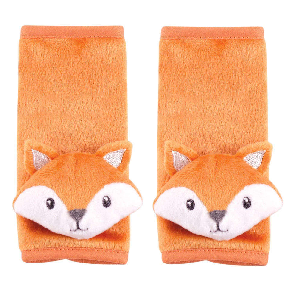 Hudson Baby Infant Boy Car Seat Insert and Strap Covers, Fox, One Size - Image 3 of 3