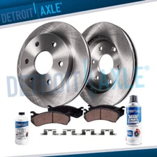 Rear Brake Rotors Ceramic Pads for 2005 - 2025 Nissan Frontier Xterra Equator