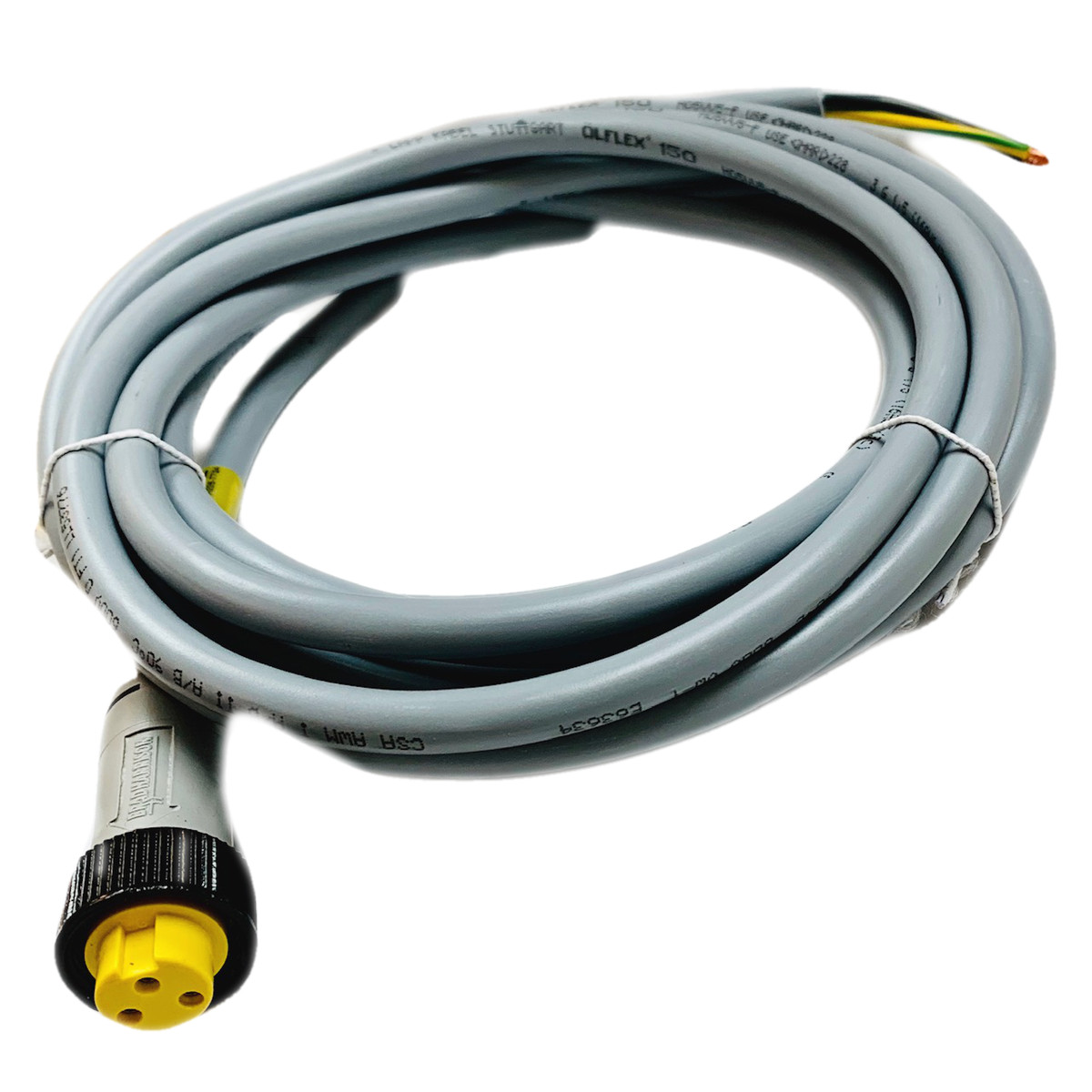 1300061882 CAT# 50973 Mini-Changer Cordset 3-Pole Female 12