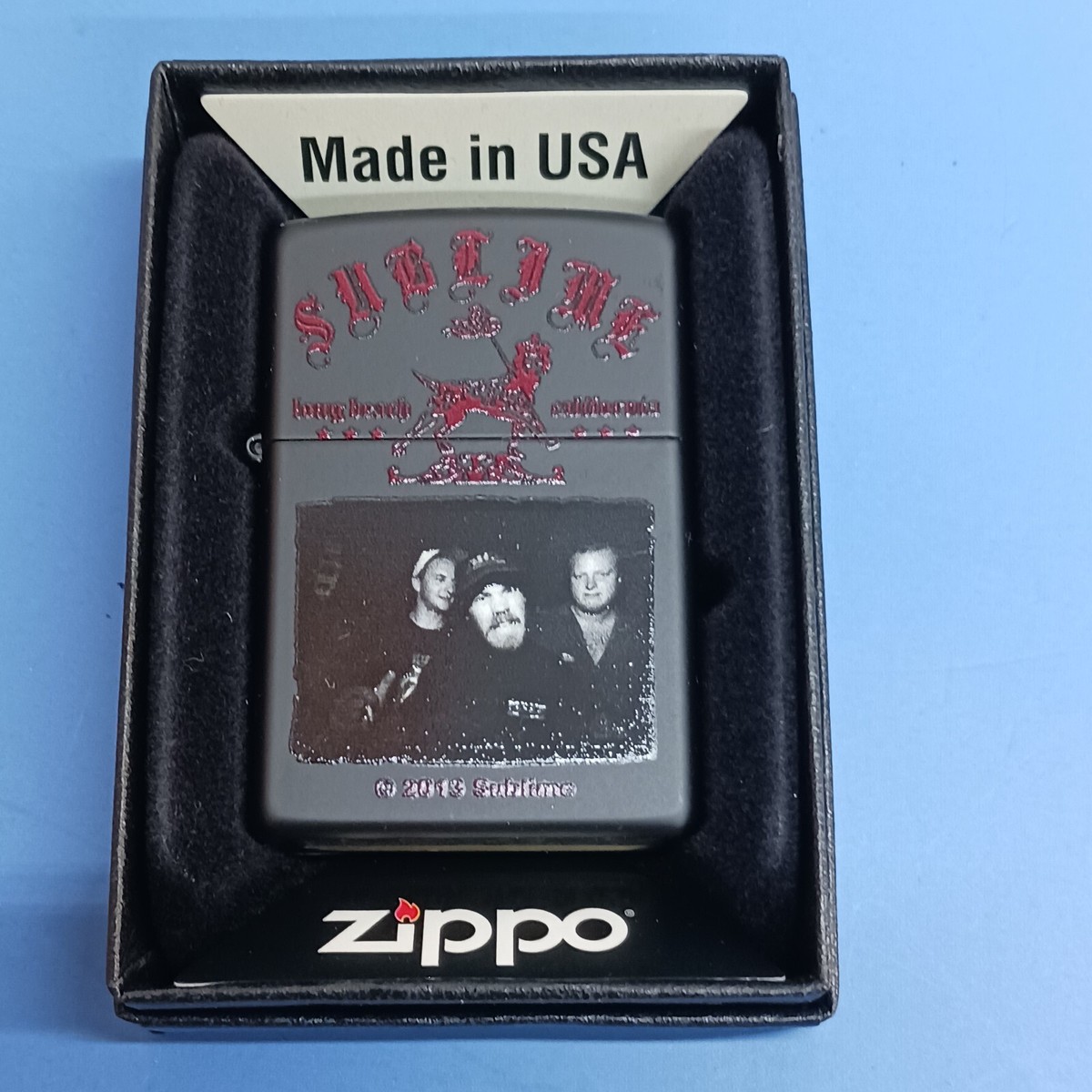 Zippo 43883 Sublime Black Matte | eBay