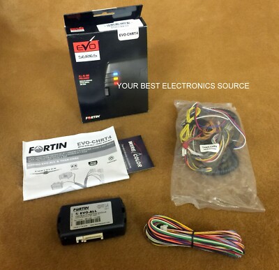 NEW FORTIN EVO-CHRT4 Remote Start System For 2008-up Chrysler, Dodge, Jeep & RAM