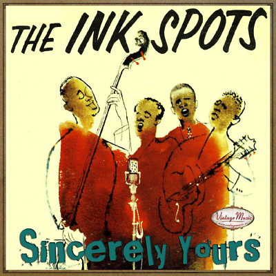 THE INK SPOTS Vintage Vocal Jazz CD / All My Life , Plaease Mr. Sun , Paper Dol 