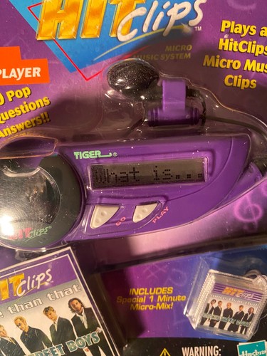 Y2K Hit Clips Backstreet Boys - More Than That - Music TRIVIA Player 2001 NOS - Picture 3 of 6