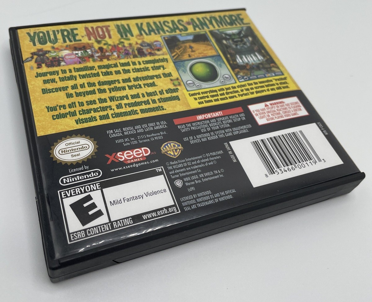 Wizard of Oz: Beyond the Yellow Brick Road (Nintendo DS, 2009