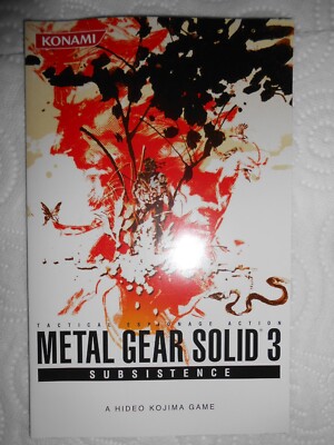 METAL GEAR SOLID 3: Subsistence | Snake Eater - PAL CIB GC Playstation