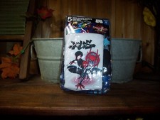 SPIDERMAN BOYS BOXER BRIEFS UNDERWEAR 5 PACK SIZE 8 SCHOOL PLAY GRAPHIC DESIGN