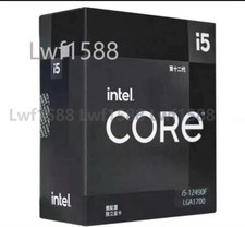 Intel Core i5 12490F 6 Core 3.0G Alder Lake LGA1700 CPU Processor New with case 