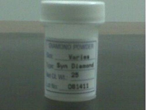 Lapidary Diamond Powder 25ct vial micron grit polish mono cy