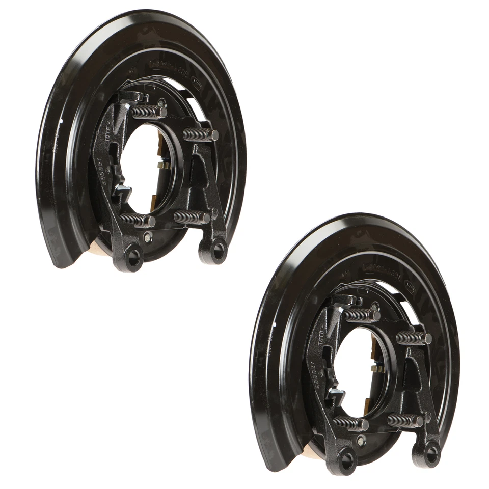 Juego de protector antipolvo de freno de disco derecho e izquierdo OEM NUEVO (2) 2005-2012 Ford Super Duty Foto 4 de 4