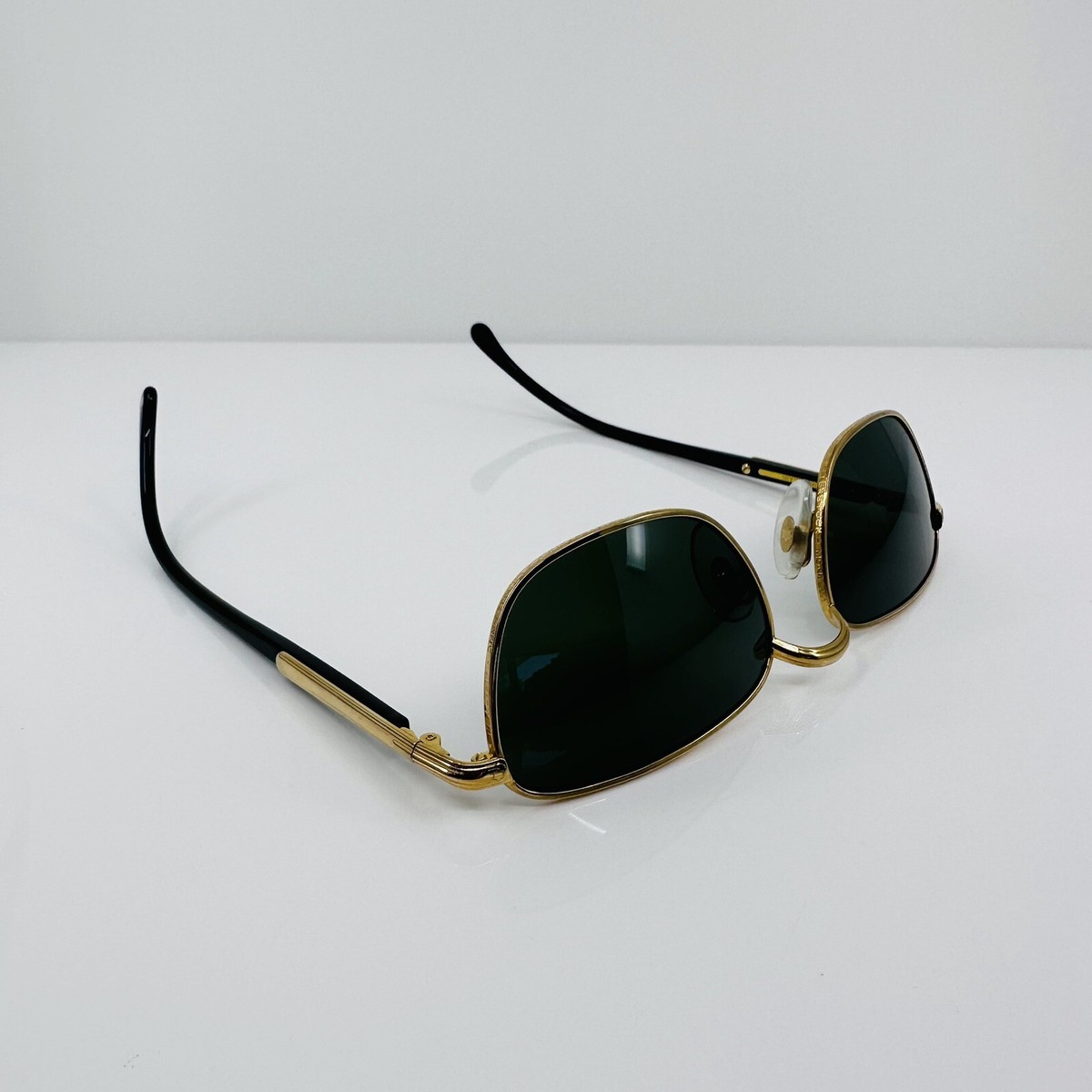 New Vintage Mont Blanc Meisterstuck Sunglasses C. Shiny Gold