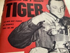 TRIUMPH TIGER CUB ENGINE STRIPDOWN PERIOD 1964 MOTORCYCLE ARTICLE