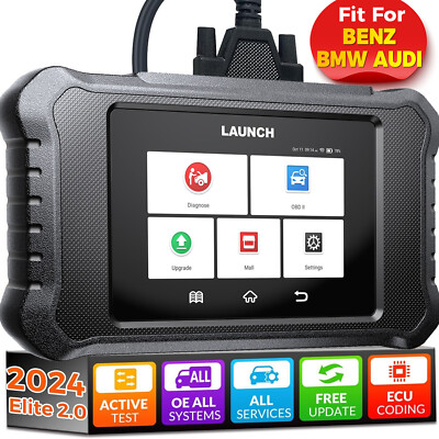 Launch Creader Elite BBA Profi OBD2 Diagnosegerät ECU Coding für Benz/BMW/Audi