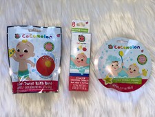 Cocomelon Color Twist Bath Bomb, Scented Bath Bomb Crumbles  Water Col Tablets
