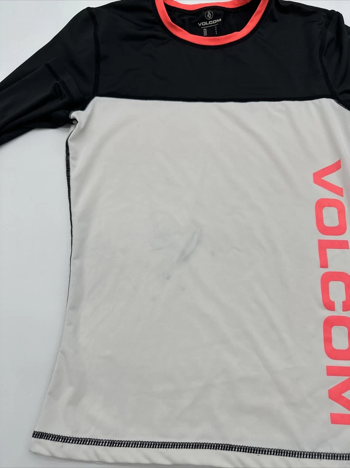 Volcom Long Sleeve Shirt Youth girl Small Spell Out Logo…#8394 - Image 4 of 4