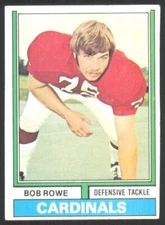 1974 Topps Bob Rowe Rookie Cardinals #181